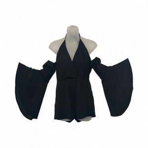 Chic Black Halter Jumpsuit